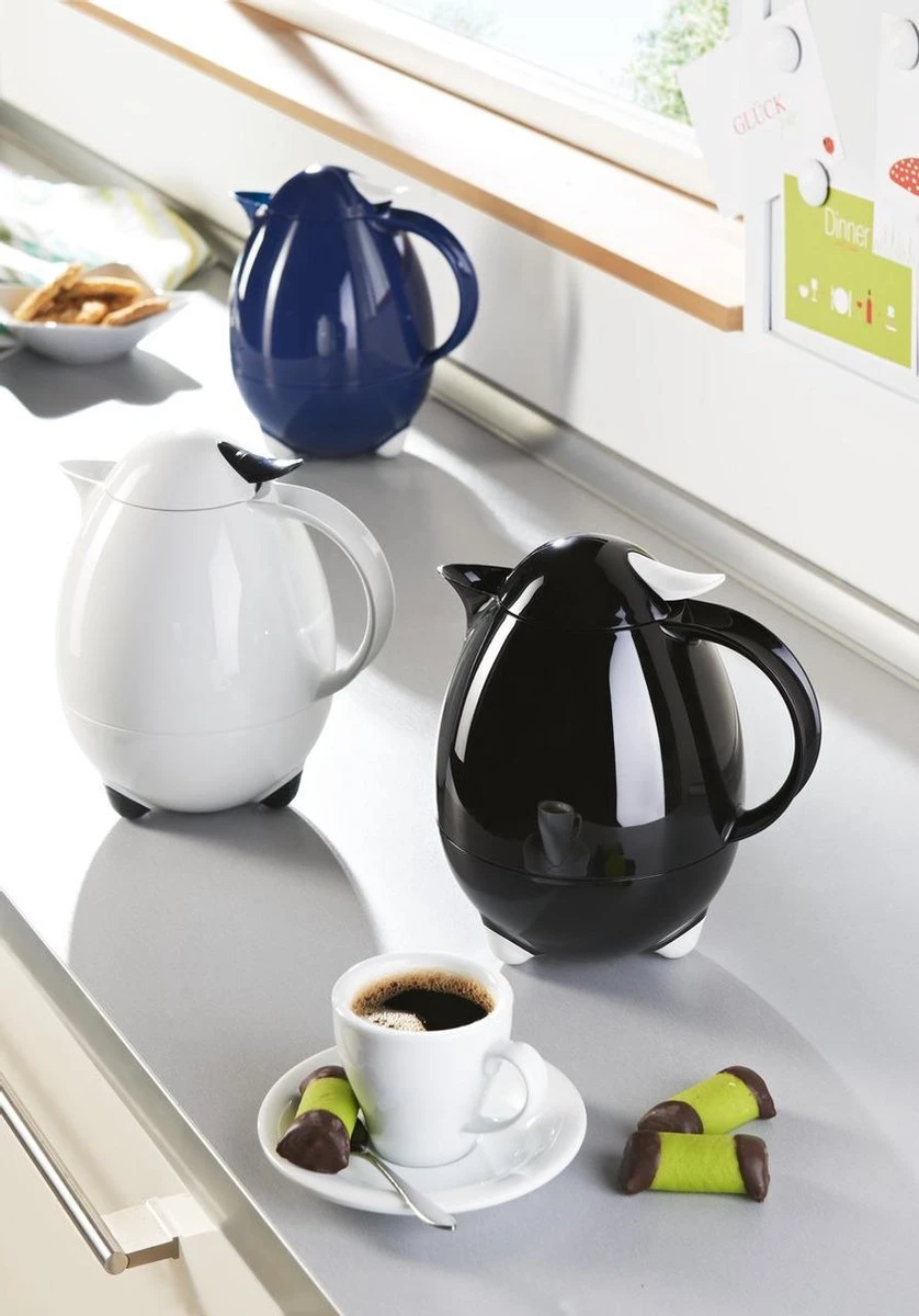 Leifheit Columbus Isoleerkan - 1 Liter - Wit 2 Leifheit Columbus Isoleerkan - 1 Liter - Wit - Afbeelding 2