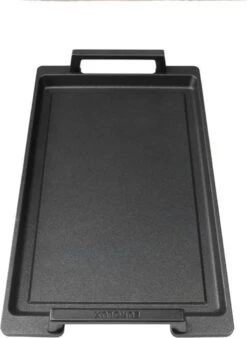 Eurolux Teppanyaki Plaat Met Grepen - 41 X 24 X 2.5 Cm - Zwart - Aluminium - Geschikt Voor Alle Warmtebronnen -Keukenbenodigdheden Winkel 878x1200 1