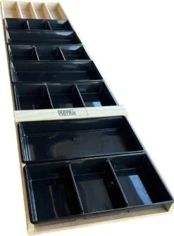 Sjoelbak - Borrelsjoelbak - Hapjesplank - Borrelplank - Mini Sjoelbak 120 Cm Met Zwarte Bakjes - Kleine Sjoelbakken -Keukenbenodigdheden Winkel 882x1200 1