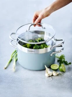 GreenPan Mayflower Pannenset - 5-delig + 5 Accessoires - Lichtblauw - Inductie - PFAS-vrij -Keukenbenodigdheden Winkel 899x1200 12