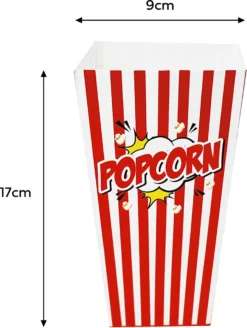 50 Duurzame Popcorn Bakjes (18x10cm) - Popcorn Zakjes Voor Filmavonden, Feestjes - Ook Geschickt Als Snoepbakje Of Feestzakje Voor Kinderen 12 50 Duurzame Popcorn Bakjes (18x10cm) - Popcorn Zakjes Voor Filmavonden, Feestjes - Ook Geschickt Als Snoepbakje Of Feestzakje Voor Kinderen -Keukenbenodigdheden Winkel 904x1200 1