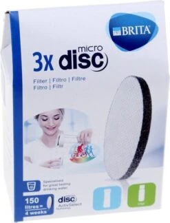 BRITA - Waterfilterpatroon MicroDisc 3-Pack 30 BRITA - Waterfilterpatroon MicroDisc 3-Pack -Keukenbenodigdheden Winkel 914x1200