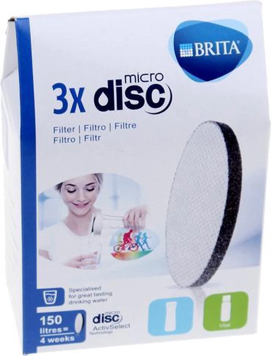 BRITA - Waterfilterpatroon MicroDisc 3-Pack 13 BRITA - Waterfilterpatroon MicroDisc 3-Pack - Afbeelding 13