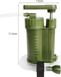 Luxe Water Filter Straw Incl. Waterzak - Complete Set - Waterfilter - Waterfles - Waterzuiveraar - Outdoor Life - Survival - BPA-vrij - Filtert 5000LL -Keukenbenodigdheden Winkel 961x1200