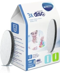 BRITA - Waterfilterpatroon MicroDisc 3-Pack 27 BRITA - Waterfilterpatroon MicroDisc 3-Pack -Keukenbenodigdheden Winkel 988x1200