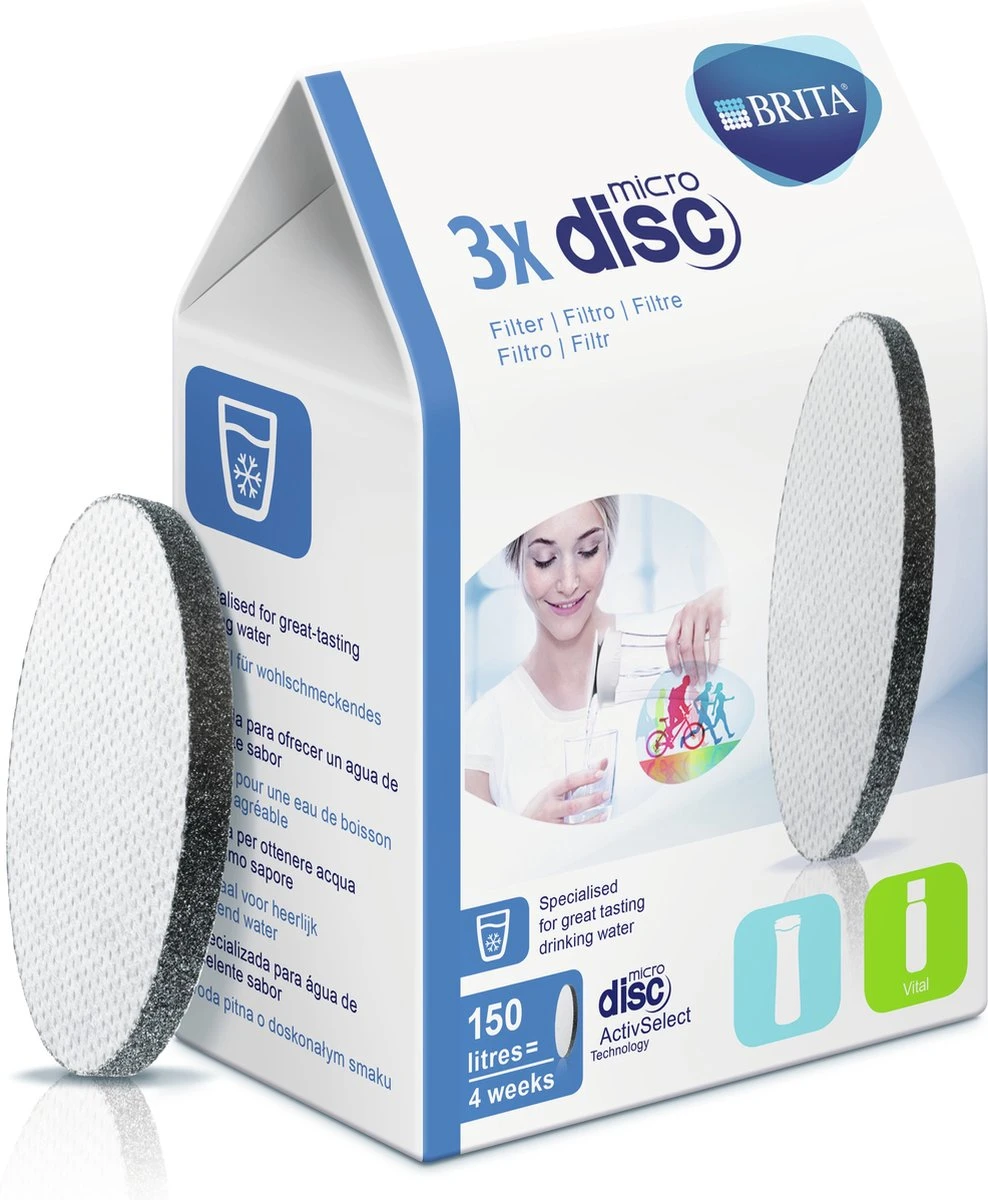 BRITA - Waterfilterpatroon MicroDisc 3-Pack 10 BRITA - Waterfilterpatroon MicroDisc 3-Pack - Afbeelding 10